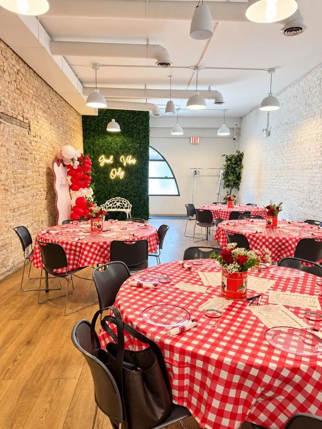Bridal shower at Montrose Studio